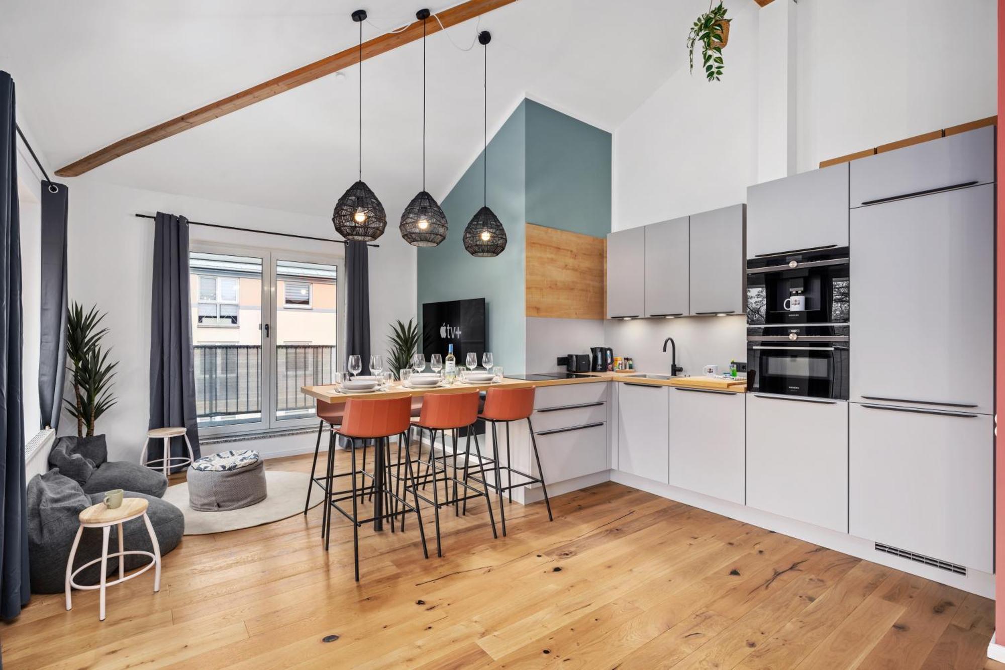 Апартаменты Edler Wohnraum Schwanenteich-Penthouse Mit Garage, Grill, Kaffeevollautomat, Klima, Lift & Terrasse Цвиккау Экстерьер фото